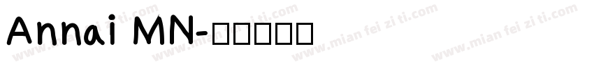 Annai MN字体转换